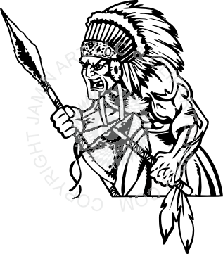 317x361 Carrying Spear And Tomahawk