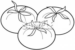300x202 Tomato Outline Clip Art