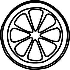 235x235 Lemon Slice Drawing Lemon Slice Clip Art Crafts