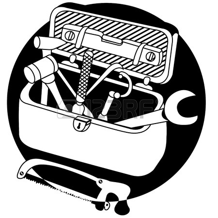 450x450 Tool Box Drawing Royalty Free Cliparts, Vectors, And Stock
