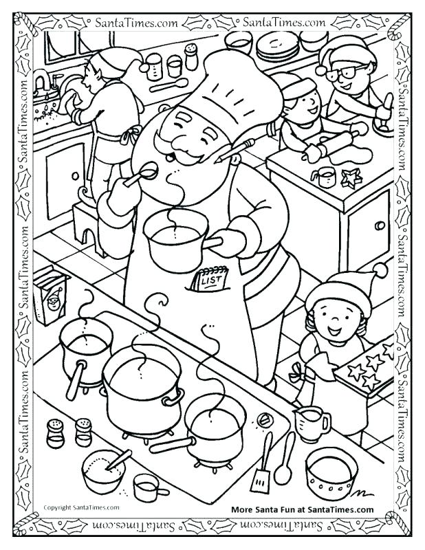 618x800 Tools Coloring Pages Kitchen Ideas Utensils Drawing Sketch