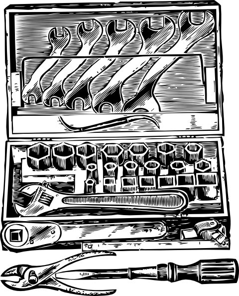 480x593 Tool Box Clip Art