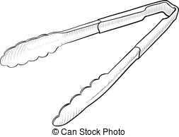 253x194 Kitchen Tongs Illustrations And Clipart. 483 Kitchen Tongs Royalty