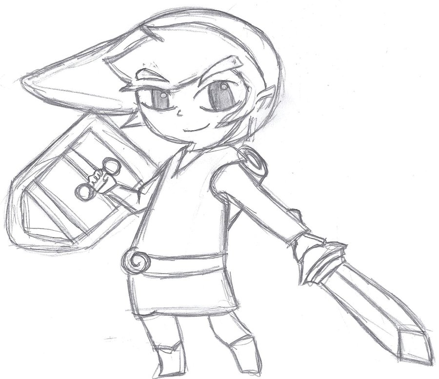 900x777 Toon Link By Twilightvanquisher