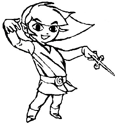 435x425 Toon Link By Goryfun