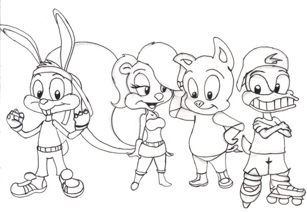 600x417 Tiny Toons Of Rage 2 By Shostyle