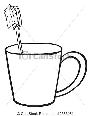 367x470 Toothbrush Clipart Cup