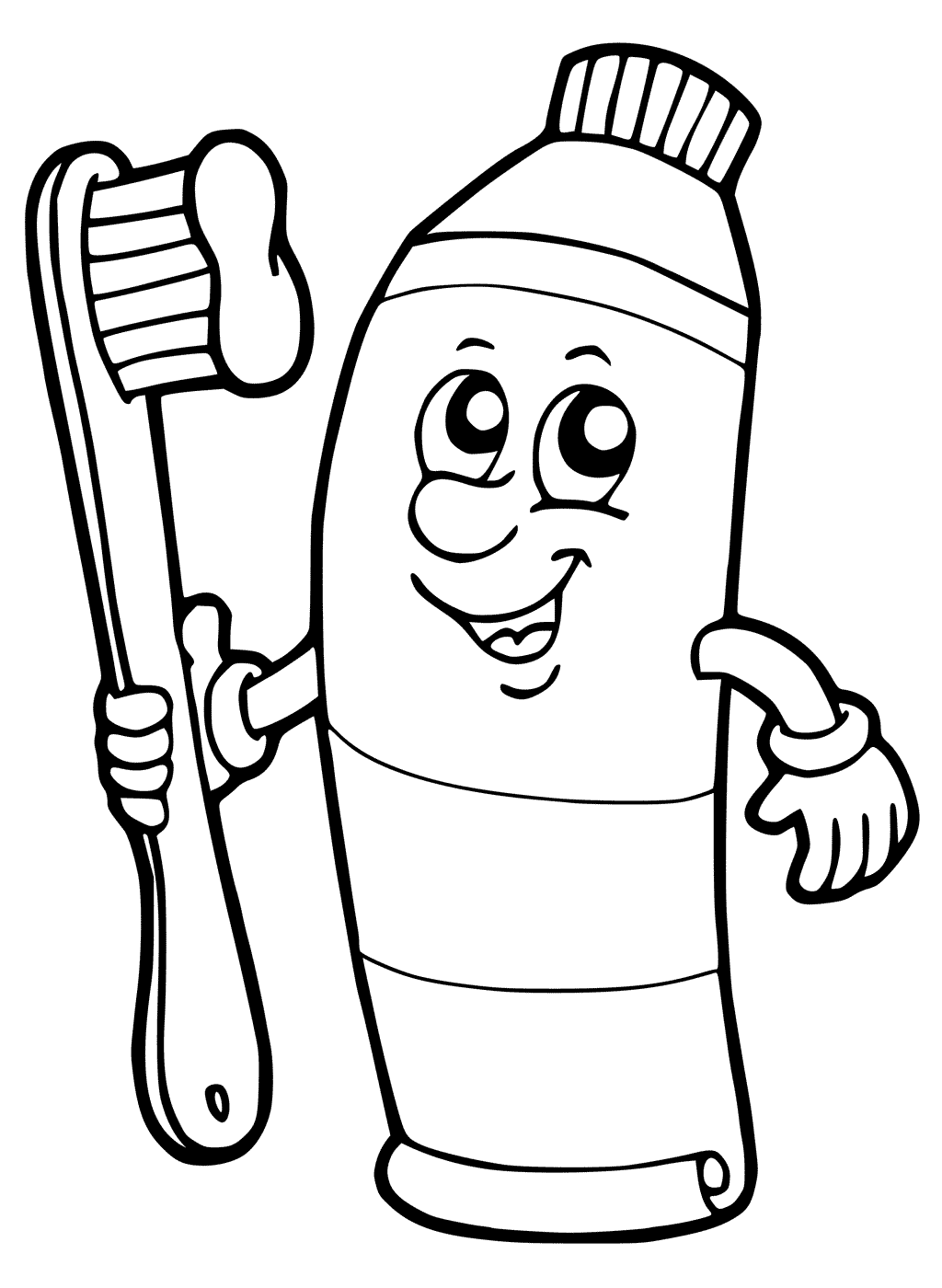 Snubberx Toothbrush Coloring Pages