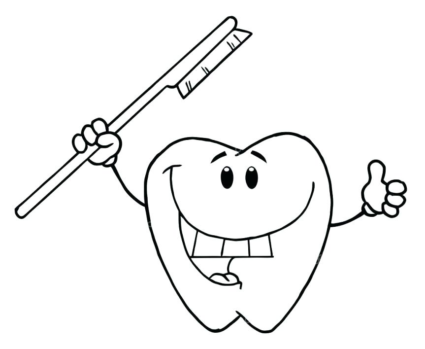 863x708 Teeth Coloring Page Coloring Pages Toothpaste And Toothbrush