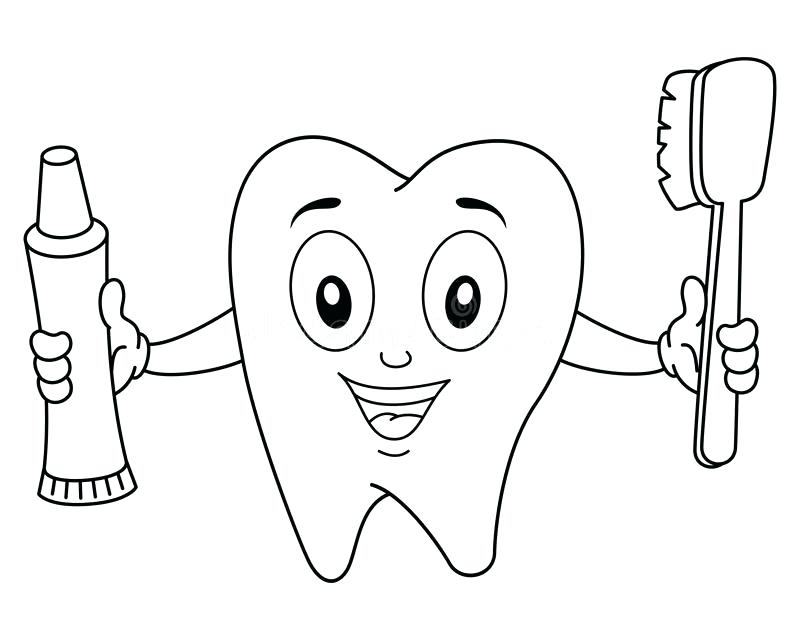 Electric Toothbrush Coloring Pages