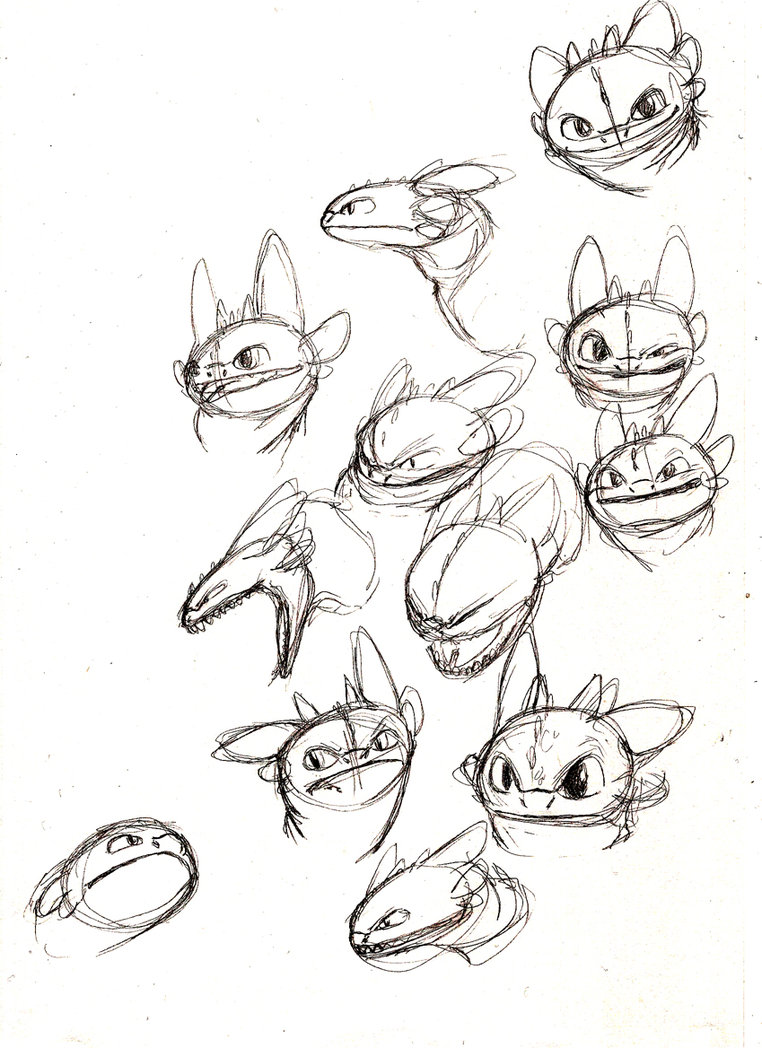 762x1048 Toothless' Facial Practice By Blue Saphi Dragon