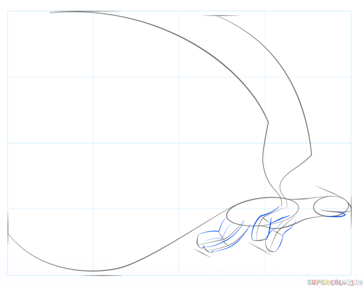 730x575 How To Draw Toothless Flying Step By Step Drawing Tutorials