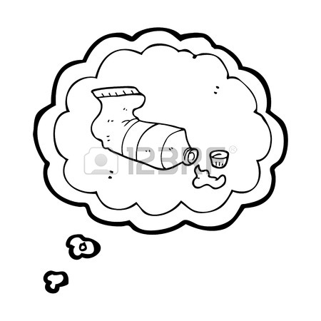 450x450 Freehand Drawn Cartoon Toothpaste Tube Royalty Free Cliparts