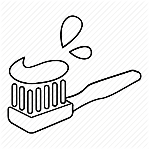 512x512 Brush, Cleaning, Paste, Tooth, Toothbrush, Toothpaste Icon Icon