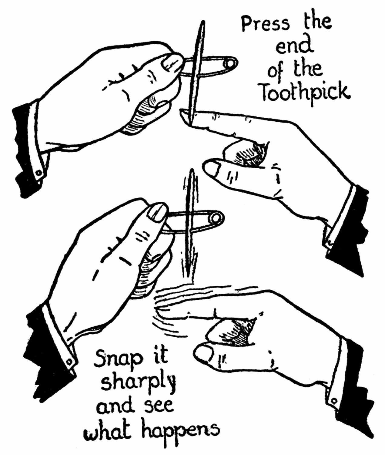 1270x1500 Magic Trick With A Safety Pin