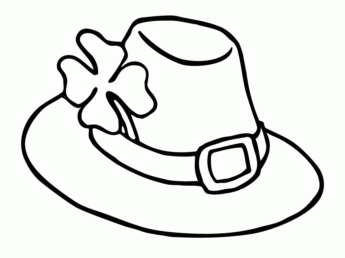 1200x900 Free Printable Top Hat Coloring Page Many Interesting Cliparts