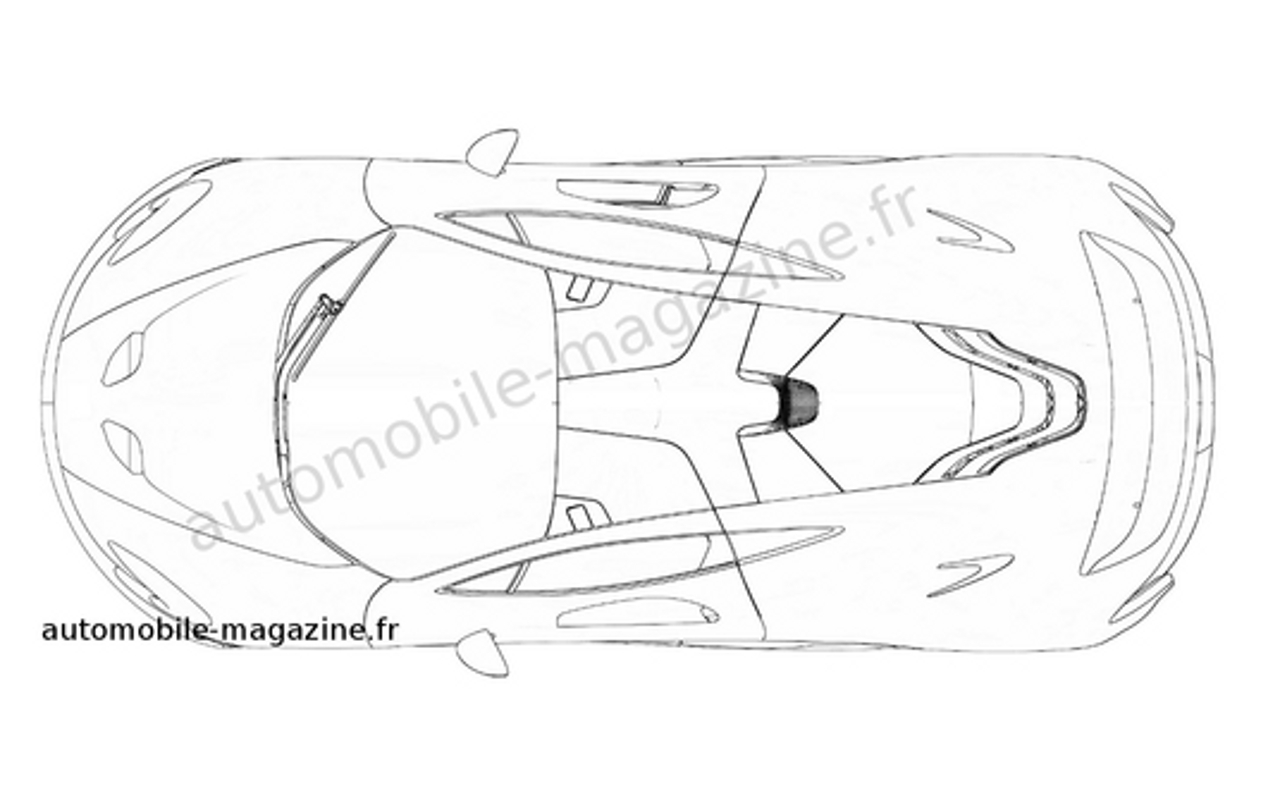1280x805 Mclaren P1 Patent Sketches Photo Gallery