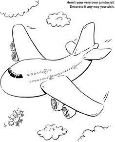 236x291 Airplane Coloring Pages Airplanes Pictures For Kids Viewing