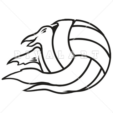 361x361 Sports Clipart Image Of Black White Tearing Torn Ripping