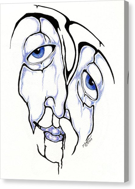 444x622 Torn Drawing By P Russell