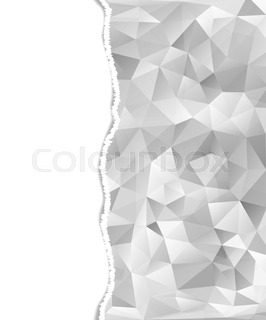 266x320 Torn Paper Pieces Banners. Vector Eps10 Illustration. Design