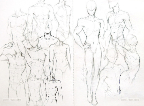 500x370 Male Figure Study Tumblr