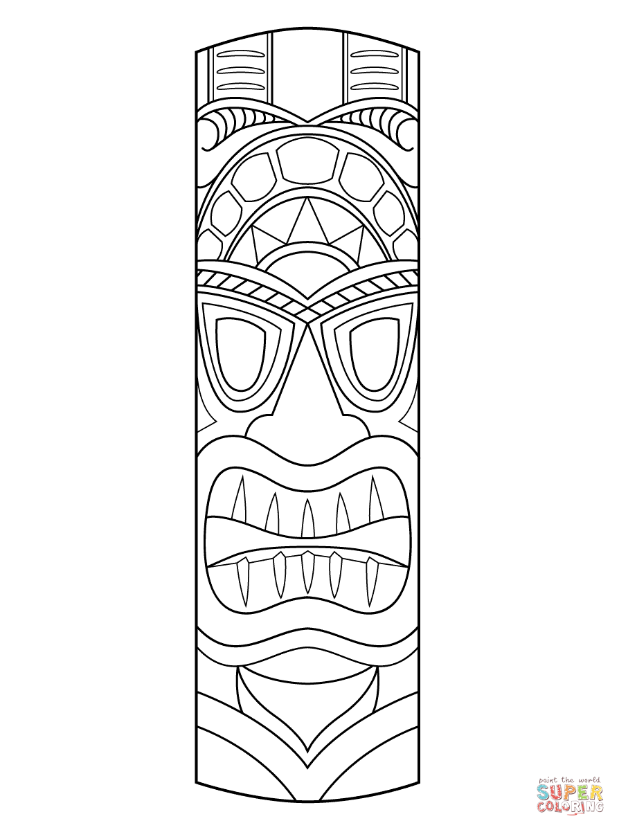 Totem Poles Drawing at GetDrawings | Free download