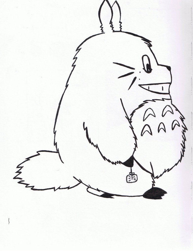 783x1020 My Neighbor Totoro By Walking Witha Ghost