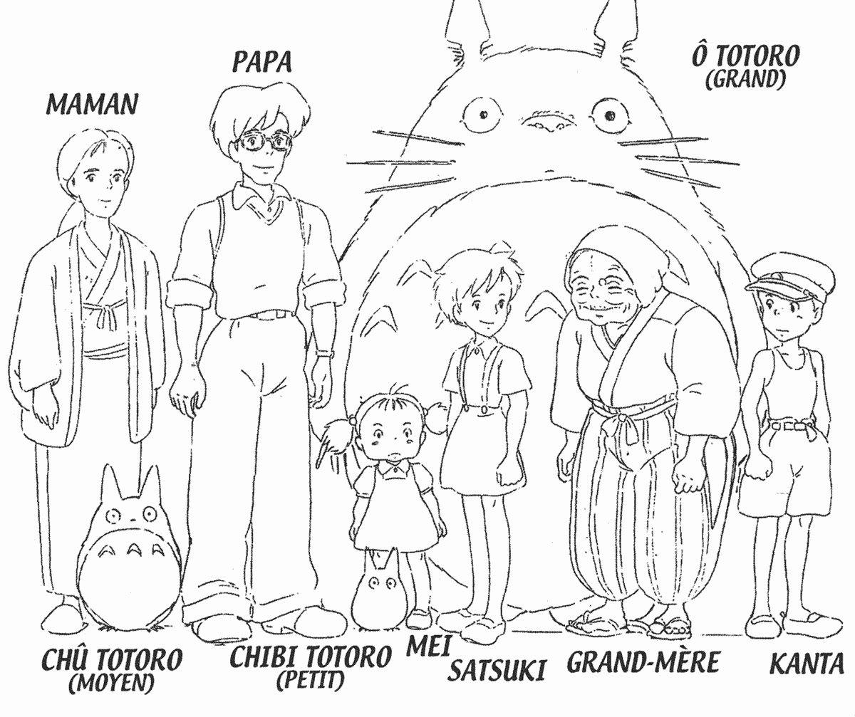 1200x1007 Totoro Coloring Pages Coloring Pages For Kids