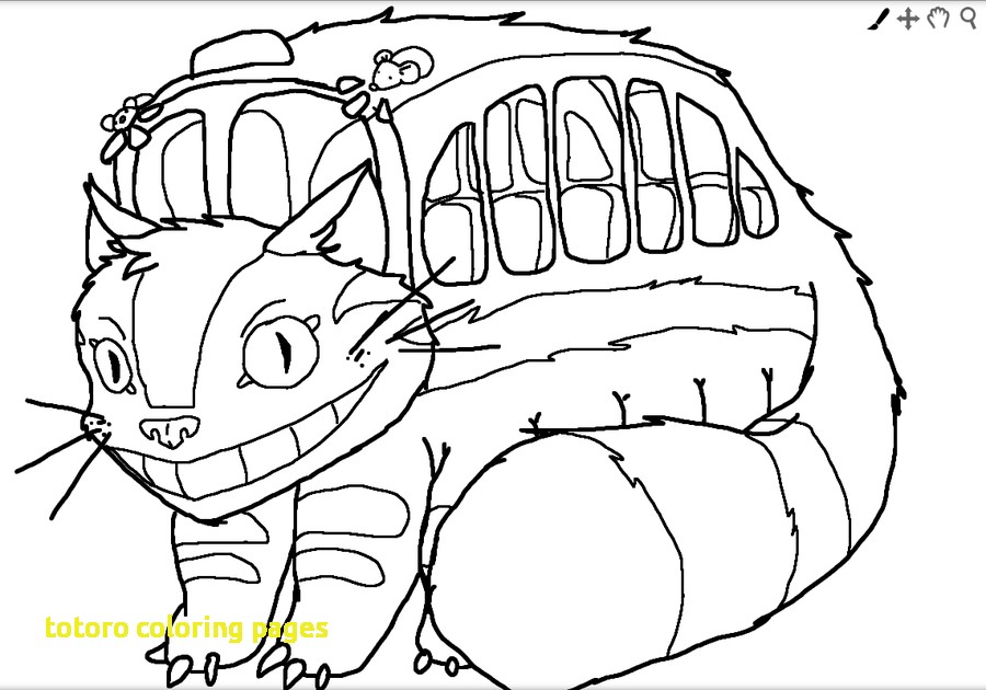 900x630 Totoro Coloring Pages With 8 Pics Totoro Cat Bus Coloring Pages My