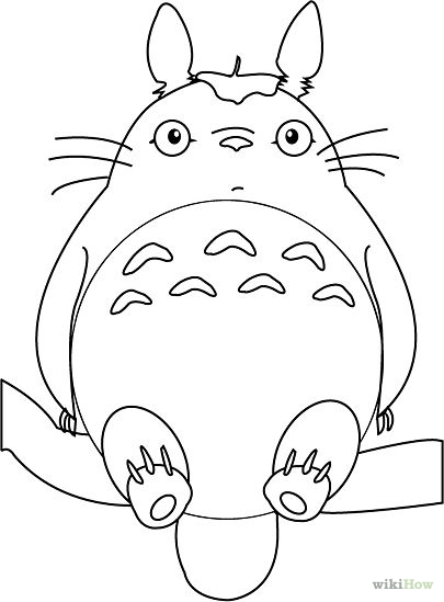 405x549 Draw Totoro Totoro, Studio Ghibli And Miyazaki