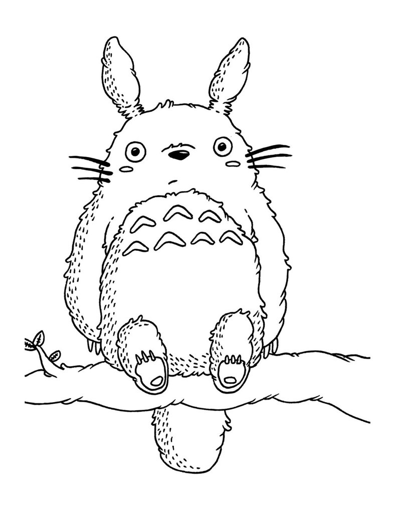 786x1017 Totoro By Jakeliven