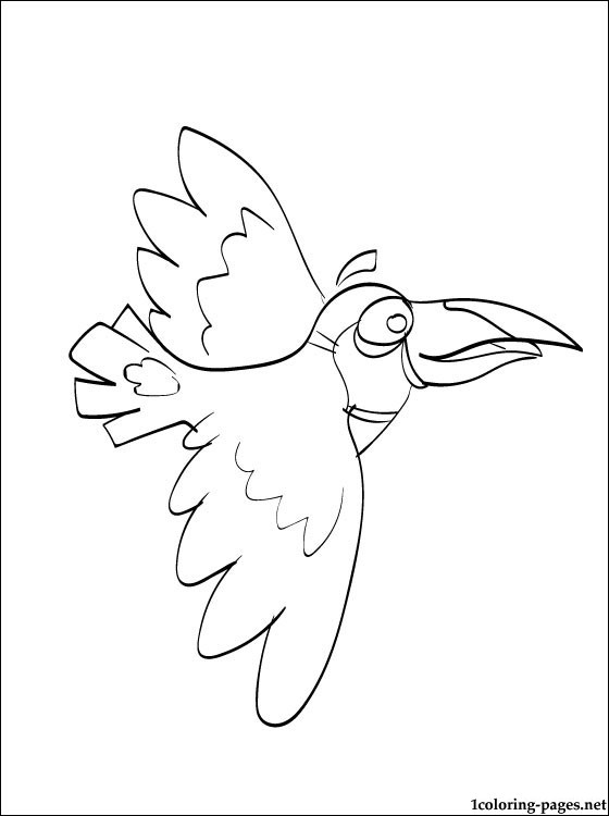 560x750 Mr. Toucan From Dora The Explorer Coloring Pages