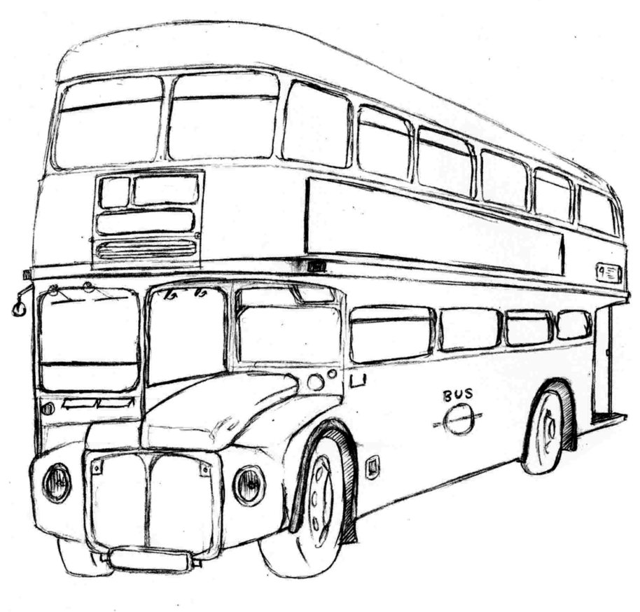 914x874 Routemaster Bus By Michael Brown