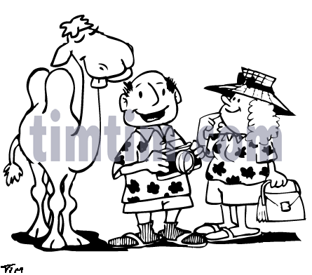 445x392 Free Drawing Of American Tourists Bw From The Category Holidays