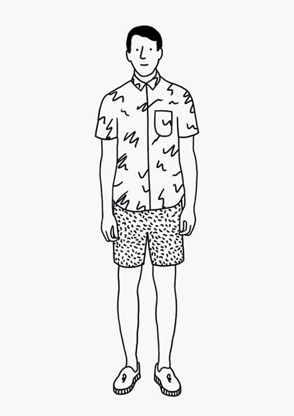 595x842 It's Nice That Illustration Jan Buchczik's Lonely Tourists Series