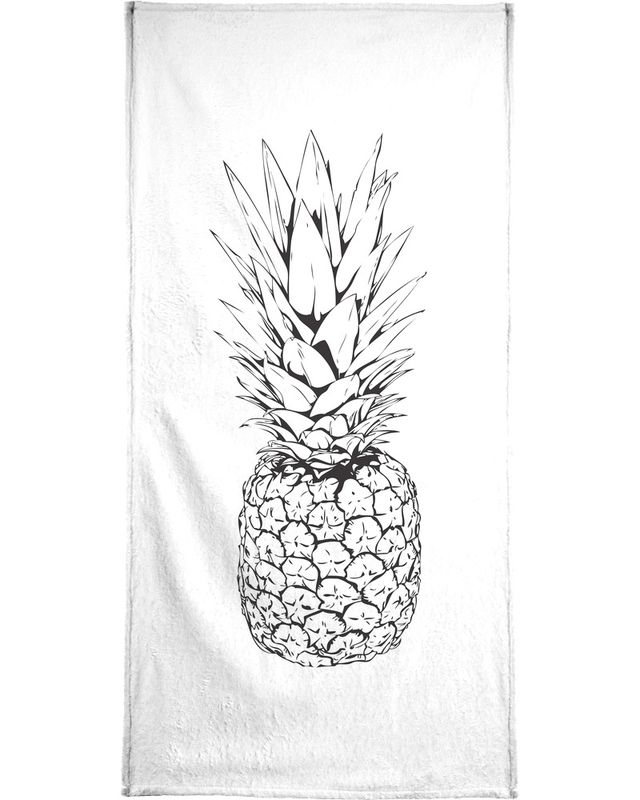 640x800 Pineapple As Hand Amp Bath Towel By Honeymoon Hotel Juniqe Uk