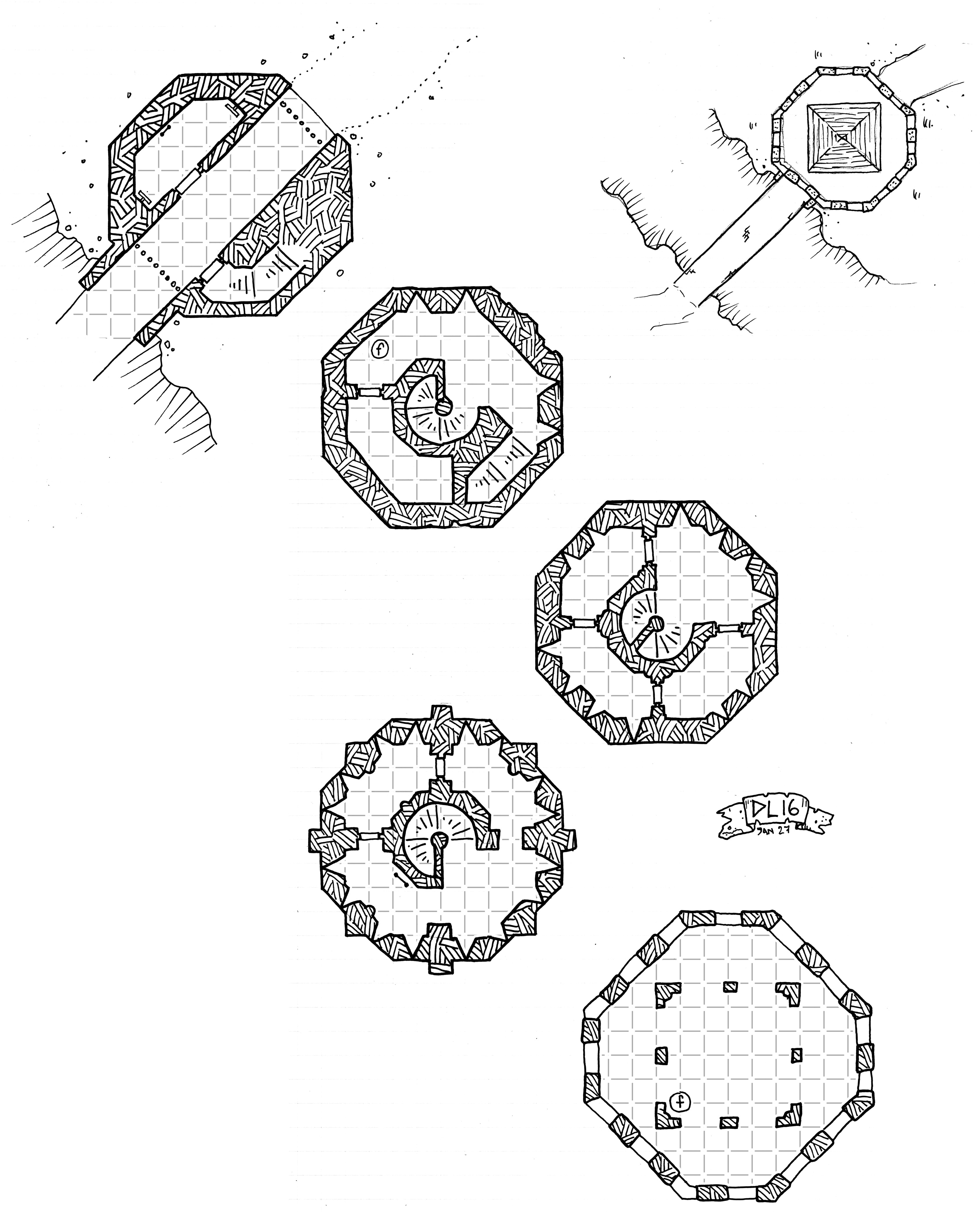 3376x4173 The Bridge Tower Dyson's Dodecahedron