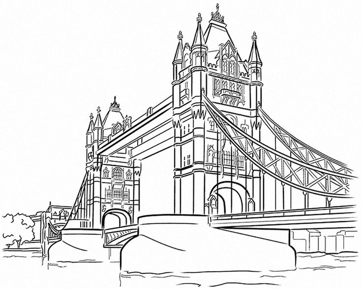 Tower Bridge Drawing