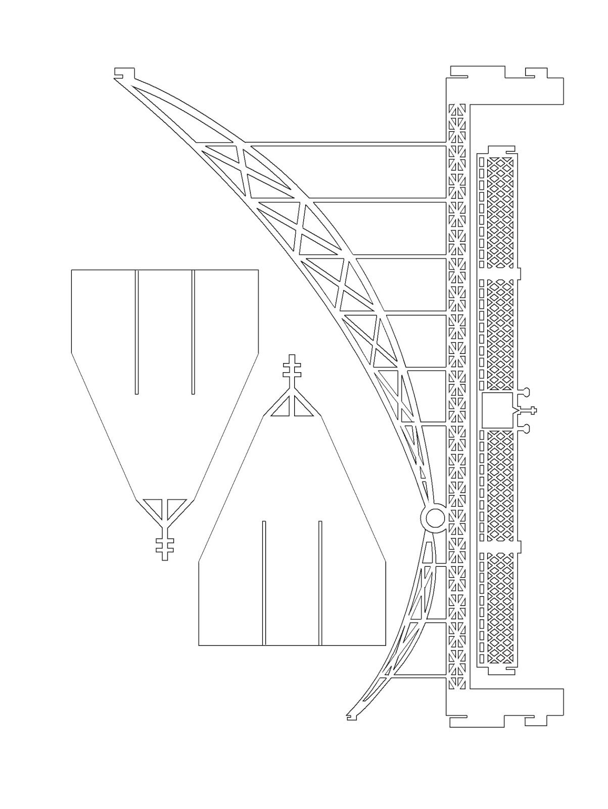 1203x1600 The London Tower Bridge Pop Up Origami Architecture Kirigami