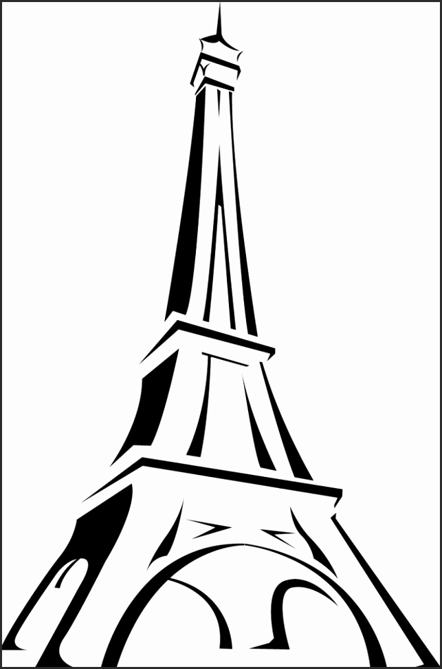 643x972 Simple Eiffel Tower Drawing Fhs82 Elegant How To Draw Eiffel Tower