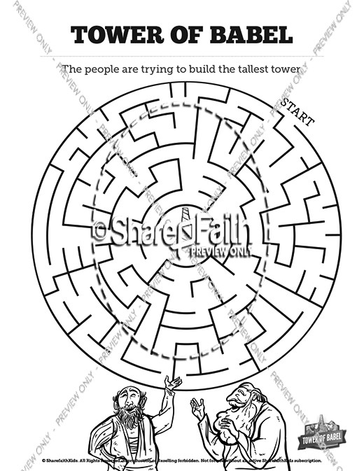 520x673 Tower Of Babel Kids Powerpoint ( 8 Found )