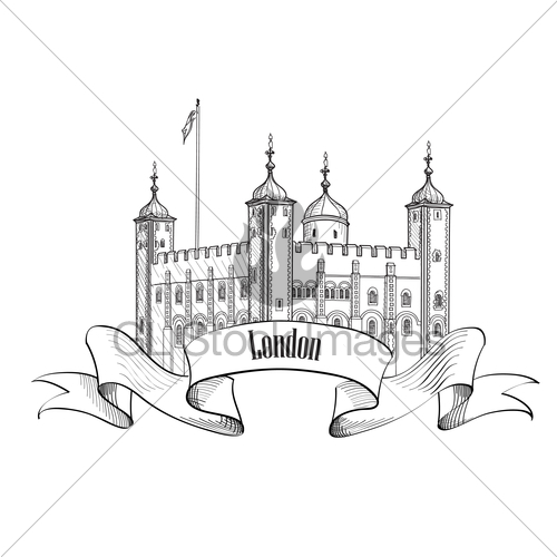 500x500 Tower Of London Famous Building, London, England, Uk. Tra Gl