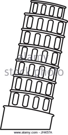 272x540 Leaning Tower Of Pisa Construction Black And White Stock Photos
