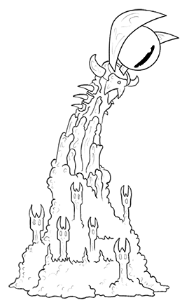 270x435 How To Draw The Eye Of Sauron From Lord Of The Rings