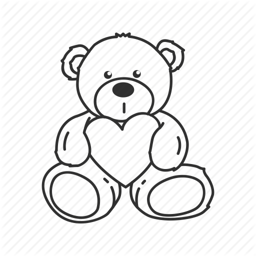 512x512 Bear, Heart, Romantic, Teddy Bear, Toy, Valentines, Valentines Day