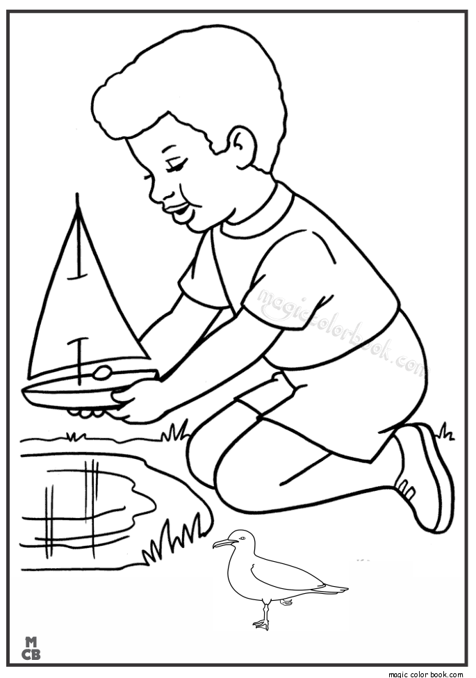 685x975 Magic Toy Boat Printable Coloring Pages