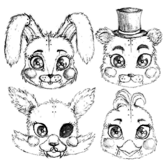 541x541 Toy Animatronics Sketches By Psychia98