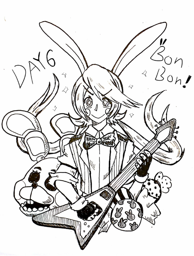 778x1026 Day 6 Toy Bonnie (Bonbon!!) By Xylonprimp