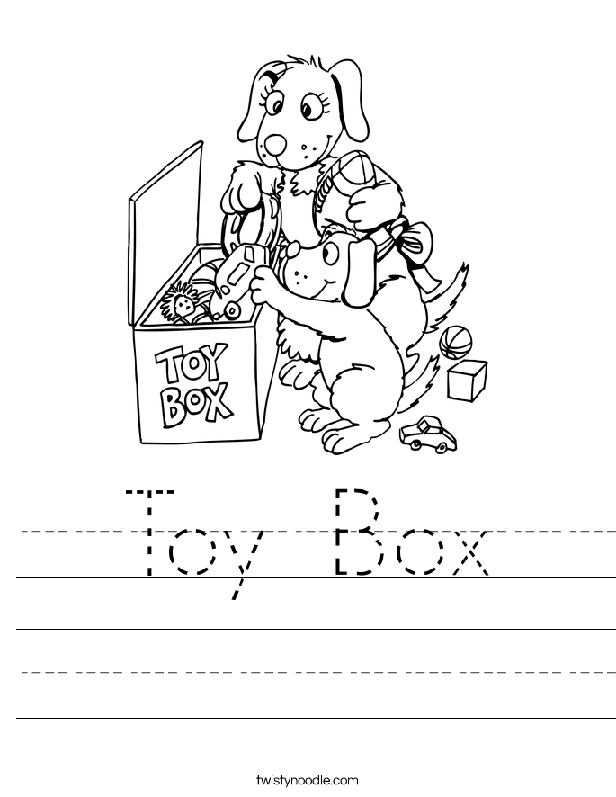685x886 Toy Box Worksheet